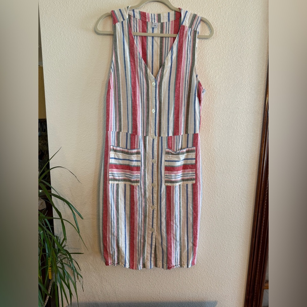 Old Navy Multicolor Striped Dress